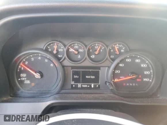 ✅ 2022 Chevrolet Silverado 1500 Custom • VIN: 1GCPDBEK7NZ526198 • Lot: 81695375. Listed on Copart with 76,986 mi. Free auction sales archive from the USA and detailed vehicle history report at DreamBid. Image 9.