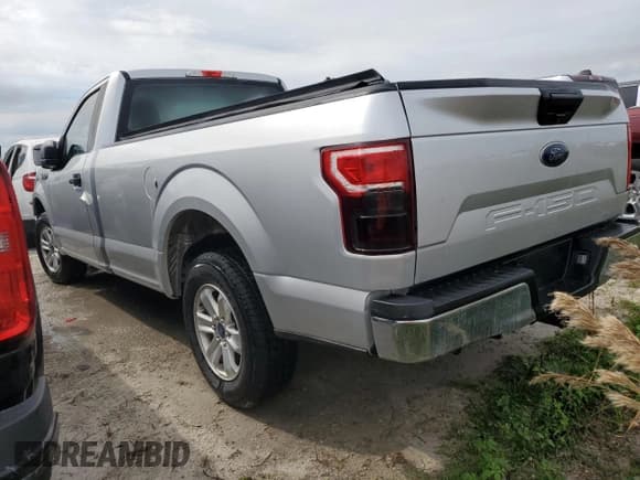 ✅ 2018 Ford F-150 XL • VIN: 1FTMF1CB0JKF68077 • Lot: 76002864. Listed on Copart with Not provided. Free auction sales archive from the USA and detailed vehicle history report at DreamBid. Image 2.