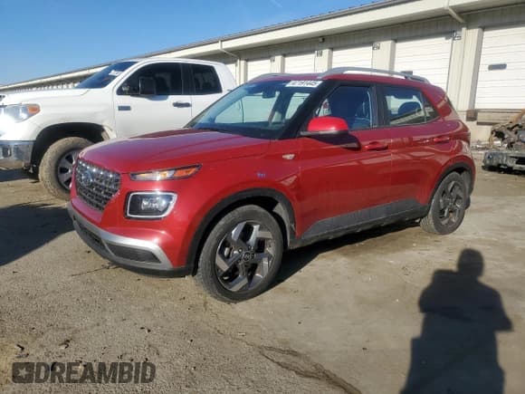 ✅ 2022 Hyundai Venue Limited • VIN: KMHRC8A37NU149328 • Lot: 47191445. Listed on Copart with 16,300 mi. Free auction sales archive from the USA and detailed vehicle history report at DreamBid. Image 1.
