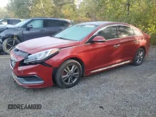 ✅ 2017 Hyundai Sonata Sport • VIN: 5NPE34AF8HH564100 • Лот: 84057645. Опубликован ранее на Copart с пробегом 236 900 миль. Бесплатный доступ к архиву аукционных продаж из США и подробный отчёт об истории автомобиля на DreamBid. Изображение 1.