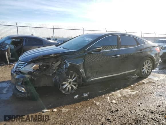 2012 Hyundai Azera с VIN KMHFH4JG3CA161412, выставлен на аукционе Copart как лот 41748075 с пробегом 150 816 миль миль и Списание • Salvage title. История ставок и продаж доступна на DreamBid. Изображение 1.