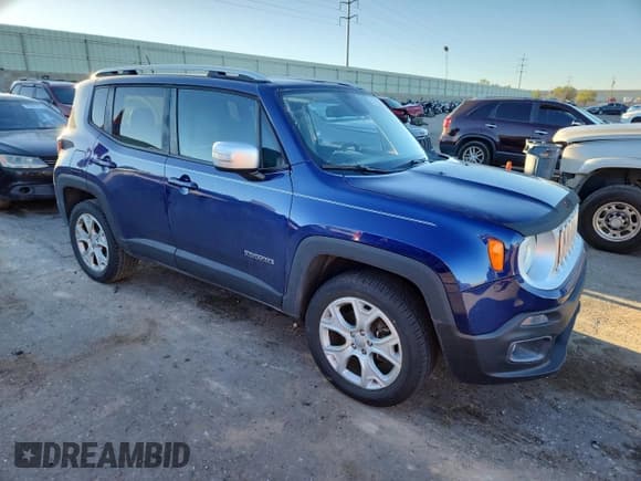 ✅ 2016 Jeep Renegade Limited • VIN: ZACCJBDT9GPC74845 • Лот: 87244445. Опубликован ранее на Copart с пробегом 81 414 миль. Бесплатный доступ к архиву аукционных продаж из США и подробный отчёт об истории автомобиля на DreamBid. Изображение 4.