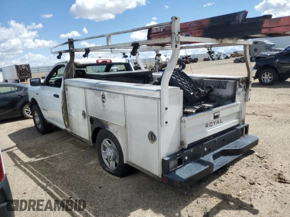 ✅ 2022 Ram 2500 Tradesman • VIN: 3C7WR4AJ5NG296296 • Lot: 74733584. Wystawiony na Copart z przebiegiem 87 826 mil. Bezpłatny archiwum sprzedaży aukcyjnych z USA i szczegółowy raport historii pojazdu na DreamBid. Zdjęcie 2.