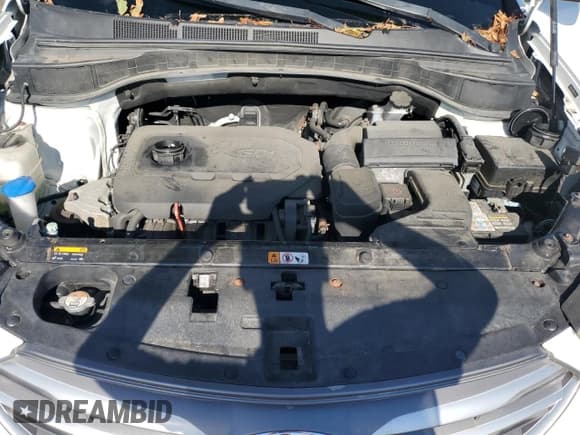 ✅ 2017 Hyundai Santa Fe 2.4L • VIN: 5NMZUDLBXHH012412 • Lot: 85718175. Listed on Copart with 108,613 mi. Free auction sales archive from the USA and detailed vehicle history report at DreamBid. Image 12.