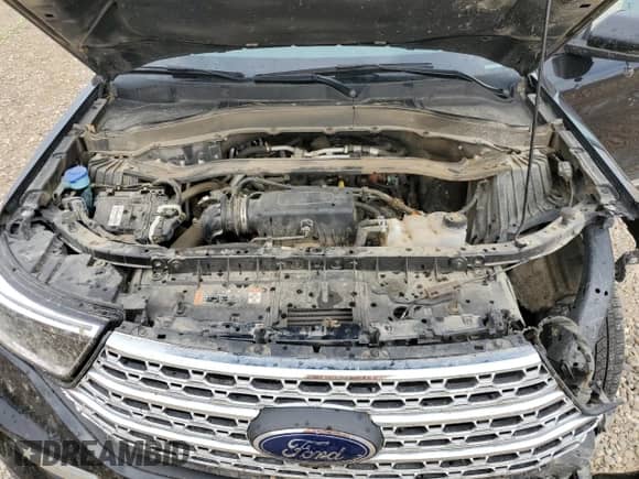 2021 Ford Explorer Limited with VIN 1FMSK8FH6MGA24231, listed as a Copart auction lot 80537455 with 102,996 mi miles and Salvage title. Bid and sale history available at DreamBid. Image 11.