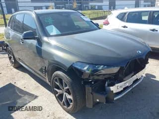 ✅ 2024 BMW X5 xDrive40i • VIN: 5UX23EU01R9U76742 • Lot: 43604412. Listed on IAAI with 19,294 mi. Free auction sales archive from the USA and detailed vehicle history report at DreamBid. Image 1.