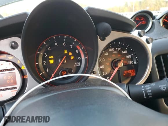 ✅ 2009 Nissan 370Z Touring • VIN: JN1AZ44EX9M403273 • Lot: 92599915. Listed on Copart with 104,300 mi. Free auction sales archive from the USA and detailed vehicle history report at DreamBid. Image 9.