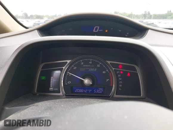 ✅ 2006 Honda Civic • VIN: JHMFA362X6S022746 • Lot: 43176836. Listed on IAAI with 208,642 mi. Free auction sales archive from the USA and detailed vehicle history report at DreamBid. Image 7.