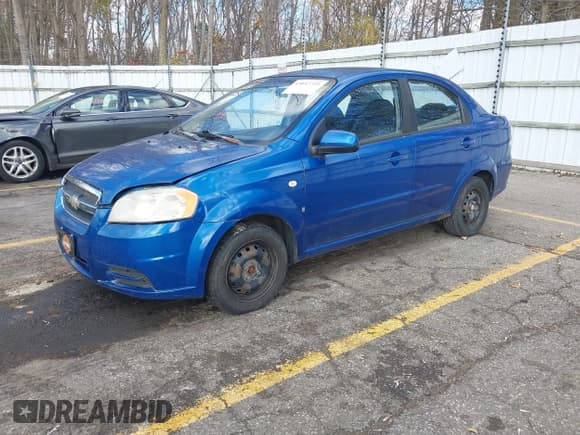 ✅ 2007 Chevrolet Aveo LS • VIN: KL1TD56607B115908 • Лот: 43647725. Опубликован ранее на IAAI с пробегом Не указан. Бесплатный доступ к архиву аукционных продаж из США и подробный отчёт об истории автомобиля на DreamBid. Изображение 2.