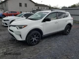 ✅ 2018 Toyota RAV4 Hybrid SE • VIN: JTMJJREVXJD178308 • Lot: 81255175. Listed on Copart with 90,757 mi. Free auction sales archive from the USA and detailed vehicle history report at DreamBid. Image 1.