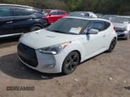 ✅ 2014 Hyundai Veloster • VIN: KMHTC6AD1EU217707 • Lot: 41718176. Wystawiony na IAAI z przebiegiem 191 306 mil. Bezpłatny archiwum sprzedaży aukcyjnych z USA i szczegółowy raport historii pojazdu na DreamBid. Zdjęcie 2.
