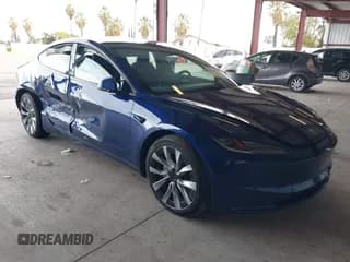 ✅ 2024 Tesla Model 3 Long Range • VIN: 5YJ3E1EB4RF747954 • Lot: 43720474. Listed on IAAI with 35,328 mi. Free auction sales archive from the USA and detailed vehicle history report at DreamBid. Image 1.