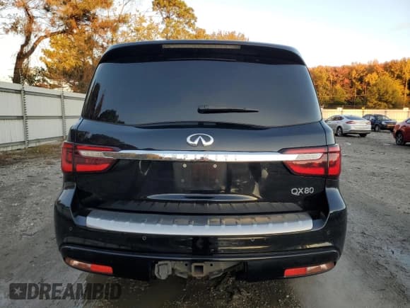 ✅ 2020 Infiniti QX80 Luxe • VIN: JN8AZ2NF3L9704250 • Lot: 90859615. Listed on Copart with 159,061 mi. Free auction sales archive from the USA and detailed vehicle history report at DreamBid. Image 6.
