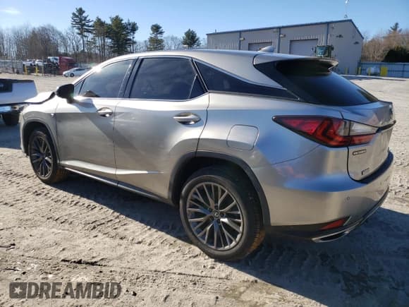 ✅ 2020 Lexus RX 350 F Sport • VIN: 2T2SZMDA7LC228592 • Lot: 44182005. Listed on Copart with 54,387 mi. Free auction sales archive from the USA and detailed vehicle history report at DreamBid. Image 2.