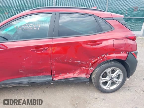 ✅ 2022 Hyundai Kona SEL • VIN: KM8K6CAB4NU924607 • Lot: 42155527. Listed on IAAI with 12,820 mi. Free auction sales archive from the USA and detailed vehicle history report at DreamBid. Image 6.