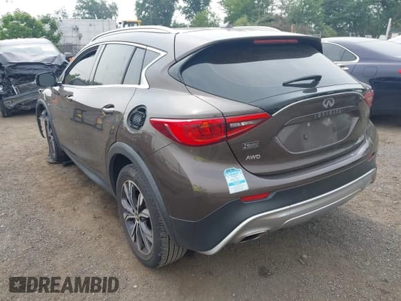 ✅ 2017 Infiniti QX30 Premium • VIN: SJKCH5CRXHA017856 • Lot: 42906275. Wystawiony na IAAI z przebiegiem 94 179 mil. Bezpłatny archiwum sprzedaży aukcyjnych z USA i szczegółowy raport historii pojazdu na DreamBid. Zdjęcie 3.