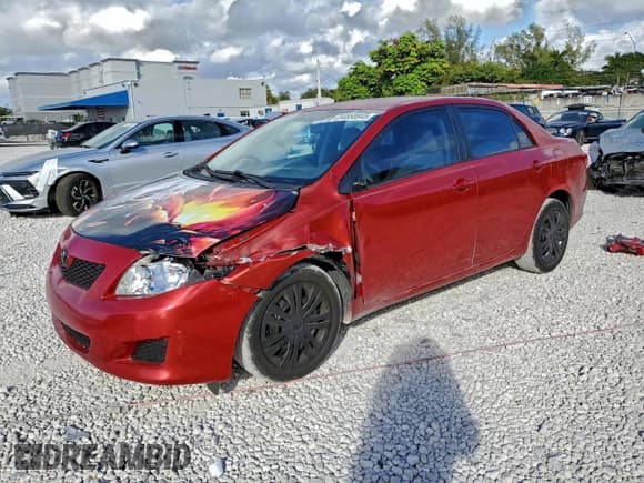 ✅ 2009 Toyota Corolla XLE • VIN: JTDBL40E59J050421 • Лот: 94858945. Опубликован ранее на Copart с пробегом 211 634 миль. Бесплатный доступ к архиву аукционных продаж из США и подробный отчёт об истории автомобиля на DreamBid. Изображение 1.