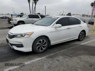 ✅ 2016 Honda Accord EX-L • VIN: 1HGCR3F83GA010075 • Lot: 61766535. Listed on Copart with 105,017 mi. Free auction sales archive from the USA and detailed vehicle history report at DreamBid. Image 1.