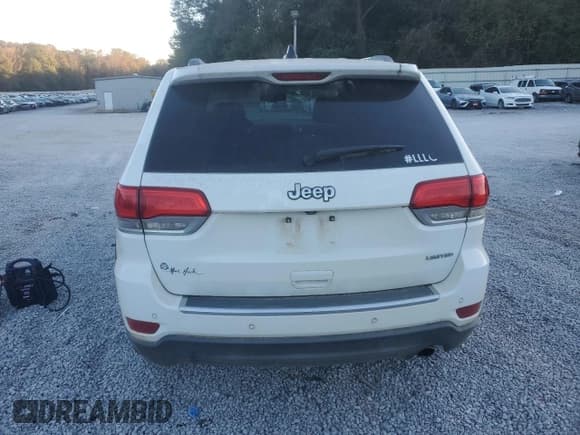 ✅ 2016 Jeep Grand Cherokee Limited • VIN: 1C4RJEBG1GC308010 • Lot: 91977185. Listed on Copart with 185,915 mi. Free auction sales archive from the USA and detailed vehicle history report at DreamBid. Image 6.