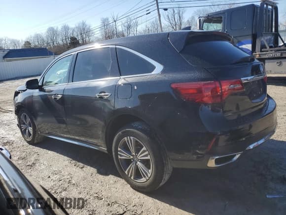 ✅ 2019 Acura MDX • VIN: 5J8YD4H3XKL034124 • Lot: 45996825. Listed on Copart with 73,569 mi. Free auction sales archive from the USA and detailed vehicle history report at DreamBid. Image 2.