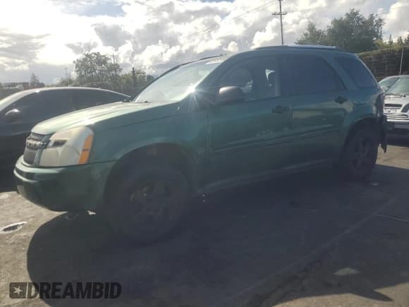 ✅ 2005 Chevrolet Equinox LS • VIN: 2CNDL23F256109235 • Lot: 82500245. Listed on Copart with 119,099 mi. Free auction sales archive from the USA and detailed vehicle history report at DreamBid. Image 1.