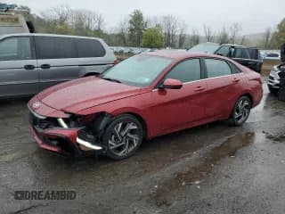 ✅ 2024 Hyundai Elantra SEL • VIN: KMHLS4DG7RU767495 • Lot: 82344245. Listed on Copart with 8,857 mi. Free auction sales archive from the USA and detailed vehicle history report at DreamBid. Image 1.