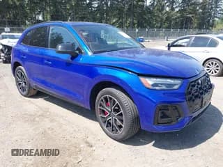 ✅ 2024 Audi SQ5 Prestige • VIN: WA1C4AFY3R2074335 • Lot: 42163158. Listed on IAAI with 11,821 mi. Free auction sales archive from the USA and detailed vehicle history report at DreamBid. Image 1.