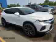 2021 Chevrolet Blazer LT with VIN 3GNKBBRA5MS533560, listed as a Copart auction lot 67165084 with 58,929 mi miles and Salvage title. Bid and sale history available at DreamBid. Image 4.