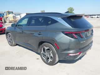 2022 Hyundai Tucson Limited with VIN KM8JE3AE7NU066266, listed as a IAAI auction lot 43173555 with 76,428 mi miles and . Bid and sale history available at DreamBid. Image 3.