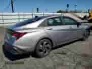 2025 Hyundai Elantra SEL Sport with VIN KMHLM4DGXSU908754, listed as a Copart auction lot 84616605 with 776 mi miles and Salvage title. Bid and sale history available at DreamBid. Image 3.