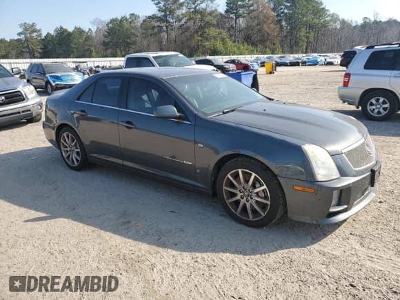 ✅ 2007 Cadillac STS-V • VIN: 1G6DX67D670147459 • Lot: 43378155. Wystawiony na Copart z przebiegiem 134 261 mil. Bezpłatny archiwum sprzedaży aukcyjnych z USA i szczegółowy raport historii pojazdu na DreamBid. Zdjęcie 4.