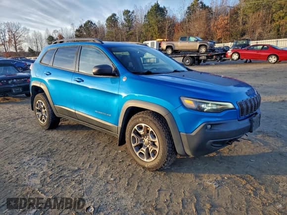 ✅ 2020 Jeep Cherokee Trailhawk Elite • VIN: 1C4PJMBX3LD611862 • Lot: 94715205. Listed on Copart with 42,160 mi. Free auction sales archive from the USA and detailed vehicle history report at DreamBid. Image 4.