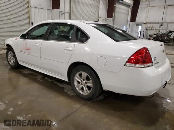 ✅ 2014 Chevrolet Impala LS • VIN: 2G1WA5E38E1189170 • Лот: 78396264. Опубликован ранее на Copart с пробегом 123 937 миль. Бесплатный доступ к архиву аукционных продаж из США и подробный отчёт об истории автомобиля на DreamBid. Изображение 2.