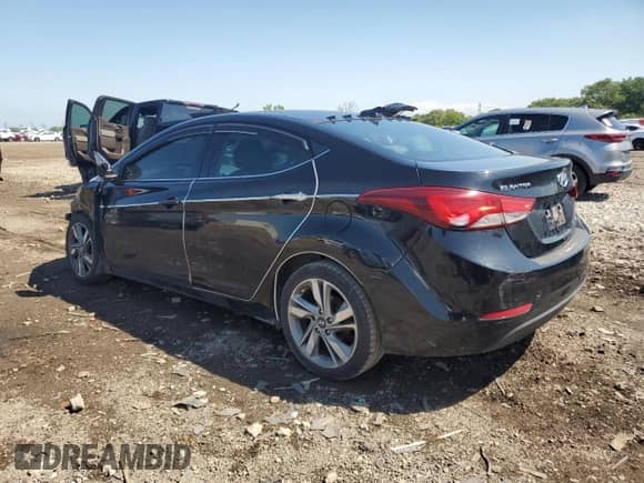 2014 Hyundai Elantra SE with VIN 5NPDH4AE2EH476529, listed as a Copart auction lot 70890175 with 160,003 mi miles and Salvage title. Bid and sale history available at DreamBid. Image 2.
