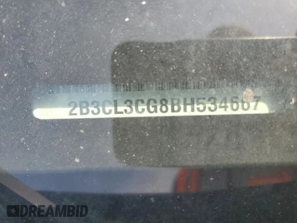 ✅ 2011 Dodge Charger Rallye • VIN: 2B3CL3CG8BH534667 • Лот: 61288495. Опубликован ранее на Copart с пробегом 203 001 миль. Бесплатный доступ к архиву аукционных продаж из США и подробный отчёт об истории автомобиля на DreamBid. Изображение 10.