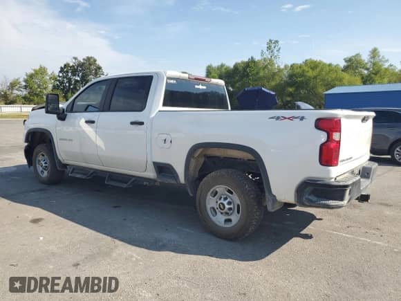 2020 Chevrolet Silverado 2500HD Work Truck z VIN 1GC1YLE76LF331137, wystawiony jako Copart lot #80675365 z przebiegiem 156 126 mil mil oraz Szkoda całkowita • Salvage title. Historia ofert i sprzedaży dostępna na DreamBid. Obrazek 2.