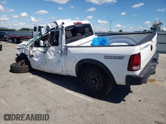 2019 Ram 1500 Warlock z VIN 1C6RR7GT7KS732369, wystawiony jako Copart lot #81323085 z przebiegiem 136 776 mil mil oraz Szkoda całkowita • Salvage title. Historia ofert i sprzedaży dostępna na DreamBid. Obrazek 2.