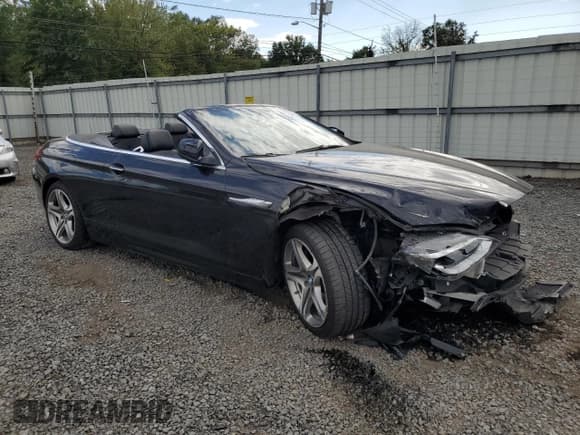 ✅ 2013 BMW 6 Series 650i xDrive • VIN: WBAYP1C53DDX00764 • Lot: 70406425. Listed on Copart with 50,240 mi. Free auction sales archive from the USA and detailed vehicle history report at DreamBid. Image 4.