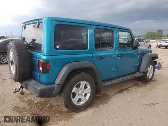 ✅ 2020 Jeep Wrangler Unlimited Freedom • VIN: 1C4HJXDG6LW309151 • Lot: 64769095. Wystawiony na Copart z przebiegiem 84 491 mil. Bezpłatny archiwum sprzedaży aukcyjnych z USA i szczegółowy raport historii pojazdu na DreamBid. Zdjęcie 3.