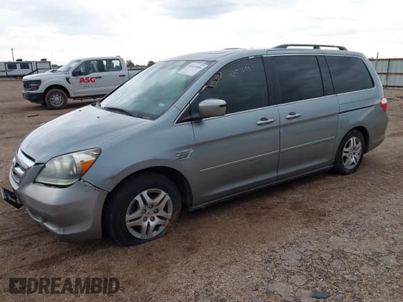✅ 2006 Honda Odyssey EX-L • VIN: 5FNRL38646B098355 • Lot: 43457688. Listed on IAAI with 160,785 mi. Free auction sales archive from the USA and detailed vehicle history report at DreamBid. Image 2.