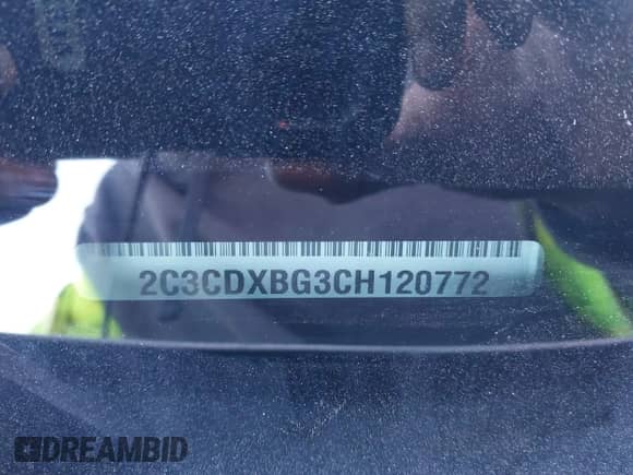 2012 Dodge Charger SE z VIN 2C3CDXBG3CH120772, wystawiony jako IAAI lot #43507063 z przebiegiem 224 409 mil mil oraz . Historia ofert i sprzedaży dostępna na DreamBid. Obrazek 9.