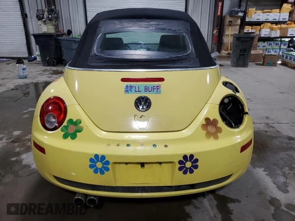 ✅ 2007 Volkswagen Beetle • VIN: 3VWSF31Y37M422443 • Лот: 49326585. Опубликован ранее на Copart с пробегом 143 971 миль. Бесплатный доступ к архиву аукционных продаж из США и подробный отчёт об истории автомобиля на DreamBid. Изображение 6.