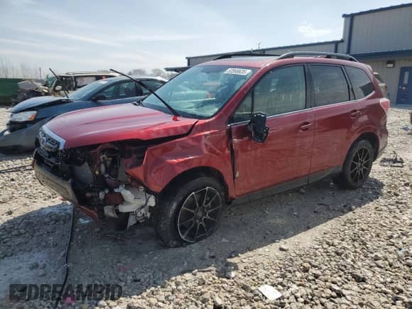 2017 Subaru Forester Premium with VIN JF2SJGECXHH584620, listed as a Copart auction lot 53566635 with 100,706 mi miles and Clean title. Bid and sale history available at DreamBid. Image 1.