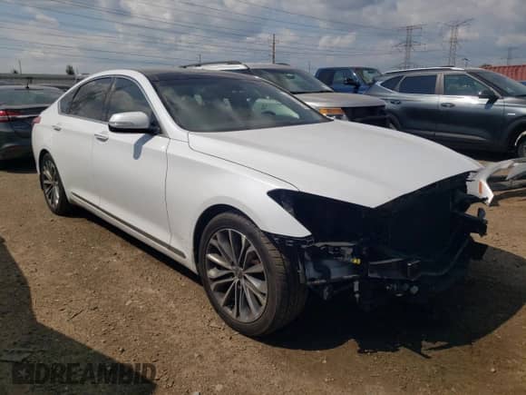 2015 Hyundai Genesis 3.8L z VIN KMHGN4JE6FU100036, wystawiony jako Copart lot #67147744 z przebiegiem 135 833 mil mil oraz Szkoda całkowita • Salvage title. Historia ofert i sprzedaży dostępna na DreamBid. Obrazek 4.