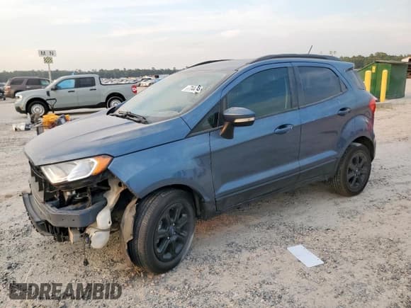 ✅ 2021 Ford EcoSport SE • VIN: MAJ3S2GE2MC444866 • Лот: 71441475. Опубликован ранее на Copart с пробегом 58 636 миль. Бесплатный доступ к архиву аукционных продаж из США и подробный отчёт об истории автомобиля на DreamBid. Изображение 1.