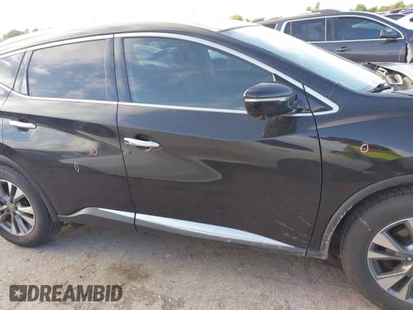 2015 Nissan Murano SL with VIN 5N1AZ2MG3FN240793, listed as a IAAI auction lot 43276128 with 221,755 mi miles and . Bid and sale history available at DreamBid. Image 13.