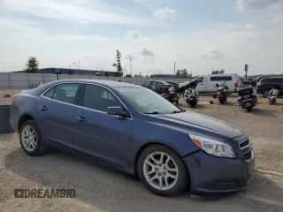 2013 Chevrolet Malibu LT with VIN 1G11C5SA0DF344230, listed as a Copart auction lot 80752955 with Not provided miles and Salvage title. Bid and sale history available at DreamBid. Image 4.