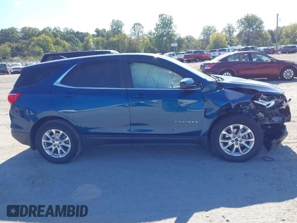 ✅ 2021 Chevrolet Equinox LT • VIN: 2GNAXUEV2M6122231 • Lot: 43386573. Listed on IAAI with 78,589 mi. Free auction sales archive from the USA and detailed vehicle history report at DreamBid. Image 13.