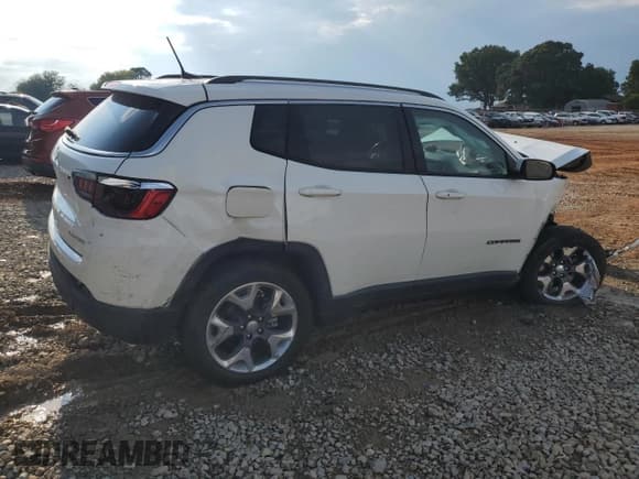 ✅ 2021 Jeep Compass Limited • VIN: 3C4NJDCB6MT602935 • Lot: 66996285. Wystawiony na Copart z przebiegiem 74 046 mil. Bezpłatny archiwum sprzedaży aukcyjnych z USA i szczegółowy raport historii pojazdu na DreamBid. Zdjęcie 3.