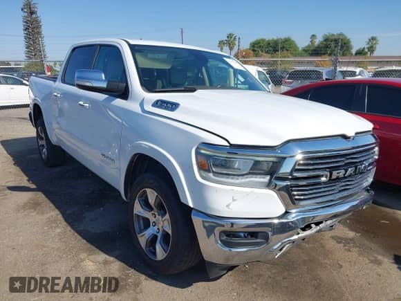 2020 Ram 1500 Laramie с VIN 1C6RREJT1LN304942, выставлен на аукционе IAAI как лот 43250286 с пробегом 96 120 миль миль и . История ставок и продаж доступна на DreamBid. Изображение 1.